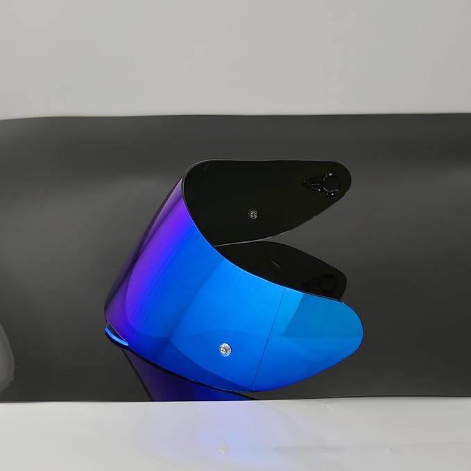 902 Helmet Visor Replacement. Helmet Face Shield UV Protection Compatible with ILM 902,902L,902BT (Revo Deep Blue-Day Use Only)