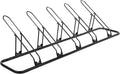CyclingDeal Bike Rack Floor Parking Bike Stand for up to 6 Bicycles | Indoor, Home & Garage Storage Rack | Stable & Secure Bicycle Stand w/ Tire Grooves Up to 29", Holding Plates & Custom Spacing
