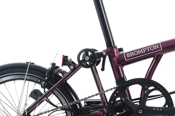 Brompton Folding Commuter Bike C Line 12-Speed | Compact, Lightweight, Urban Bike for Adults