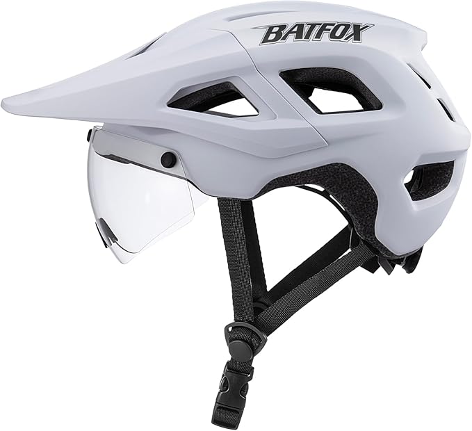 BATFOX NTA 8776 E-Bike & Mountain Bike Helmet for Adults Youth, E-MTB Cycling Helmet for Men Women (52-60CM)