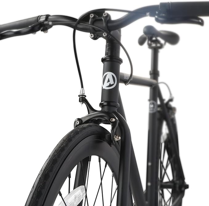 AVASTA Single-Speed Fixed Gear Urban Commuter Fixie Bike Flip Flop Hub Bicycle, Multiple Colors
