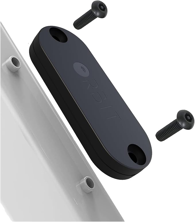 Orbit Velo - Advanced Bike Tracker with Apple Find My, Global GPS Location on iPhone, iPad, Mac & Apple Watch, Waterproof with 3 Year Battery Life, Secure Mount for Bottle Holder