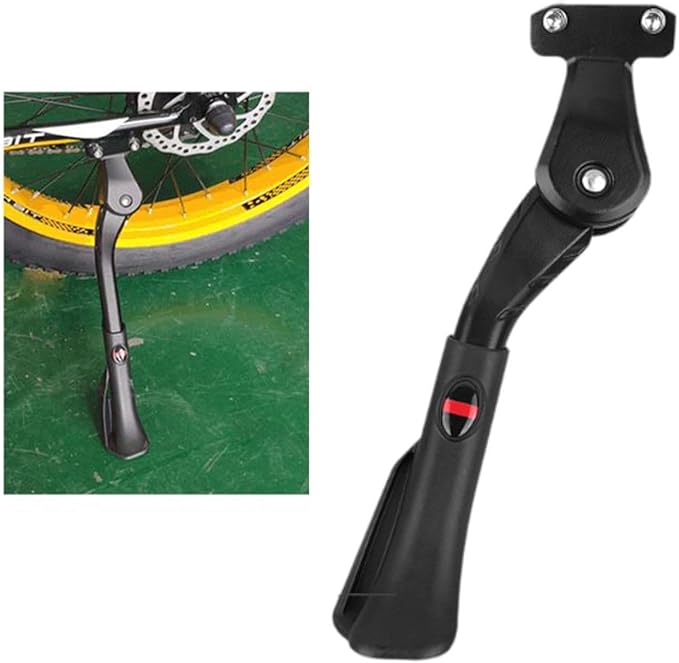 Generic Bicycle Kickstand for 16inch-20inch Bikes Cycling Resting Bike Kick Stand, 27cm, Black