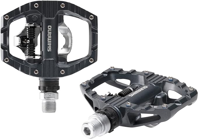 SHIMANO PD-EH500 SPD & Flat Dual Sided Bike Pedal for Indoor Cycling & Urban Riding