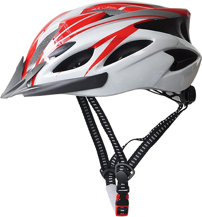 UPANBIKE Adult Bike Helmet - One-Piece Adjustable Safety Protection for Mountain & Road Bikes