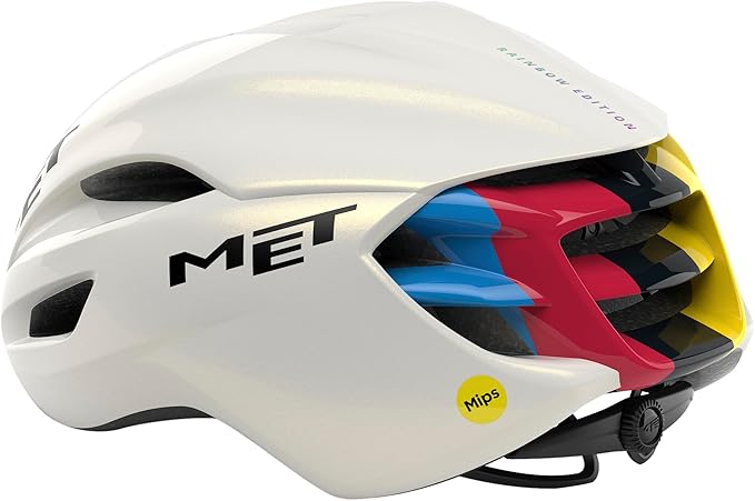 MET Manta MIPS Aero Road Bike Helmet | Lightweight Aerodynamic Cycling Helmet for Adults, Internal Air Channeling, MIPS-C2 Tech, Sunglasses Port