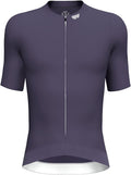 Wulibike Men's Cycling Jersey Short Sleeve - Slim Fit - Breathable Bike Shirt for Lean & Lightweight Cyclists (Runs Small)