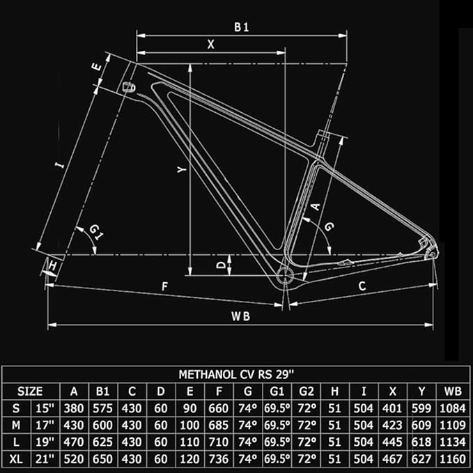 TUJISEK Carbon Fiber Mountain Bikes Frame 15''/17''/19'' 29er Mountain Bikes Frame Thru Axle 12 * 148mm Disc Brake XC Frame Internal Routing