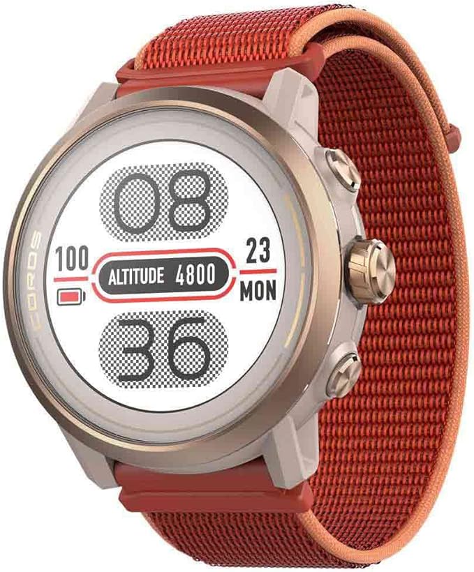 COROS APEX 2 Series Outdoor GPS Watch, 1.2" Sapphire Titanium, On-Wrist Navigation, Offline Maps, Heart Rate Monitor, Track Sleep, Running, Biking, Skiing, Climbing (APEX 2, Core)