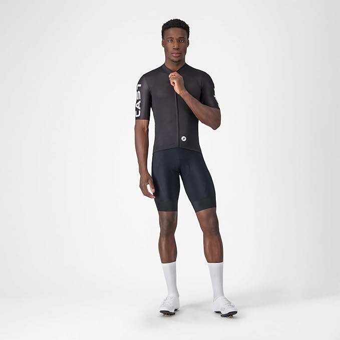 CASTELLI Men’s Entrata Apex Jersey, Breathable, Moisture-Wicking Cycling Jersey with Pockets for Everyday Road Performance