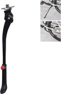 Free-fly Bike Kickstand,Bicycle Aluminum Alloy Kickstand Adjustable for 24-29 Inch Bicycles