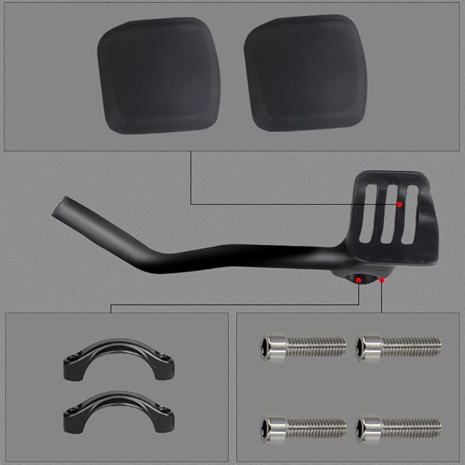 Aero bars for Road Bike Alfa Pasca tt Triathlon Handlebar 31.8mm Racing AeroBars Angle 40° TT Bars for Road Bike Rest TT Handlebars Extender 360mm UD Matte Bicycle Accessories