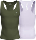 Lo.gas Sleeveless Cycling Jersey Men, Biking Base Layer Breathable and Lightweight with Back Pocket Sports Vest