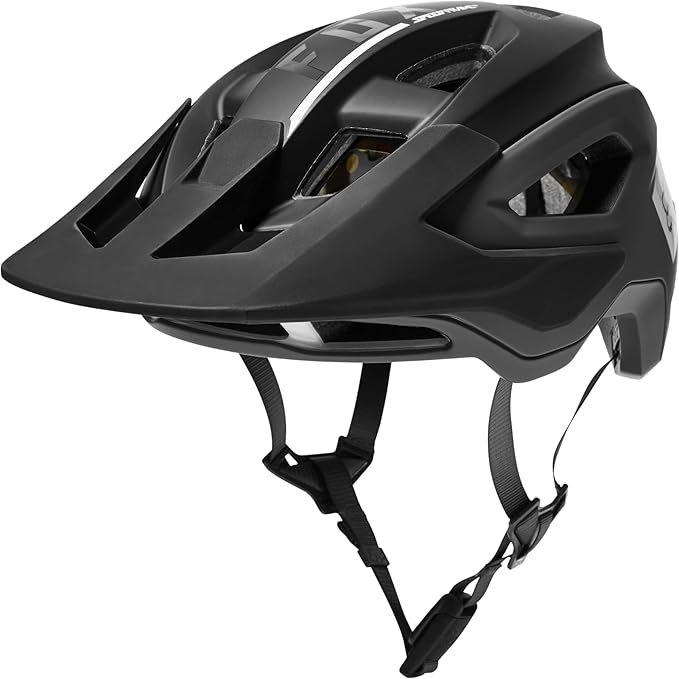 Fox Racing Speedframe Pro Mountain Bike Helmet, Blocked Black, Large