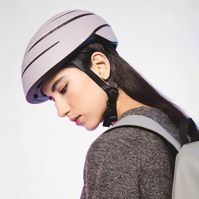 CLOSCA. Foldable Helmet. The Bike Helmet for Women and Men. Certificate for Bicycle, Scooter, Electric Bicycle, Inline Skates and Skateboards.