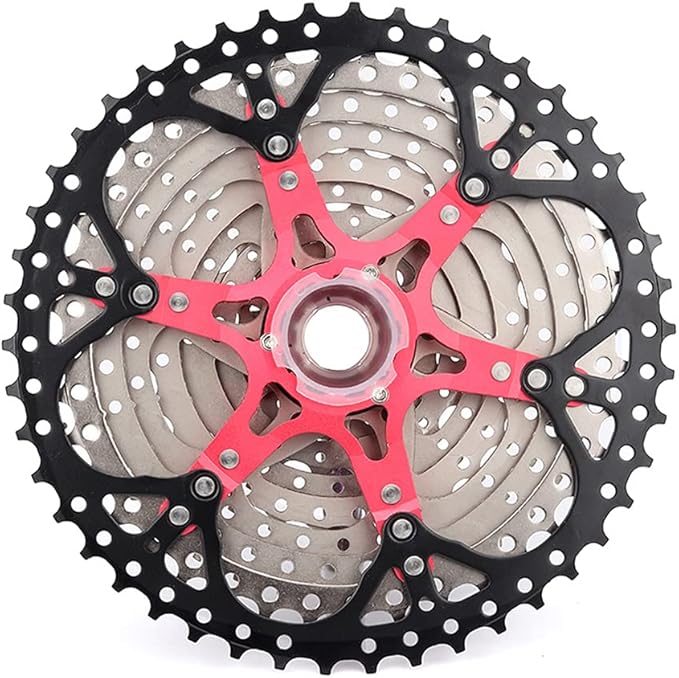 BOLANY Bike 8/9/10 Speed Cassette 11-25T/32T/36T/40T/42T/46T/50T Fit for MTB Bike, Road Bicycle, Lightweight Cassette, Compatible with Shimano SRAM Sunrace