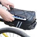 Bike Rack Bag Bike Bags for Bicycles Rear Rack Bike Trunk Bag Back Seat Carrier Saddle Luggage Storage Pack Bicycle Cargo Panniers Fat Tire Bike Folding Ebike Travel Cycling Waterproof Small