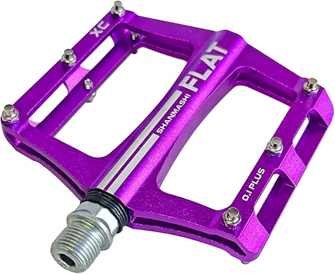 UPANBIKE Mountain Bike Bearing Pedals 9/16'' Spindle Aluminum Alloy Flat Platform for BMX MTB Road Bicycle