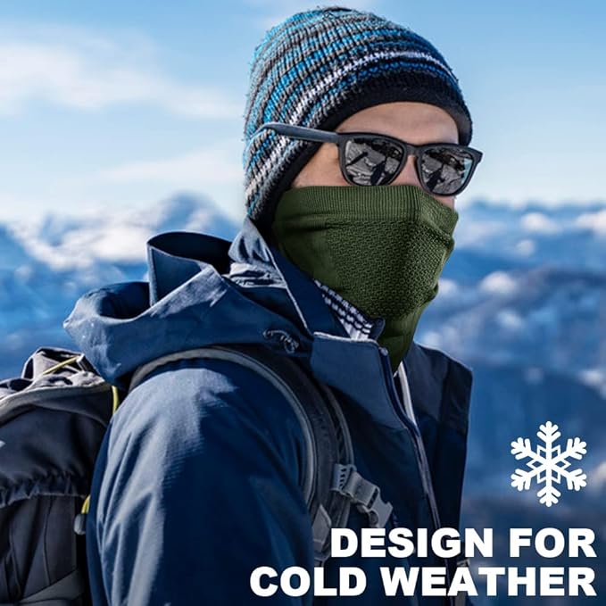 WTACTFUL Winter Neck Warmer Gaiter Windproof Face Mask Balaclava Bandana for Ski Snowboard