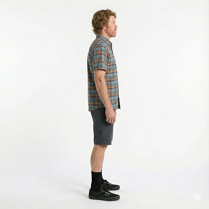 Club Ride Apparel New West Cycling Shirt - Men's Short Sleeve Cycling Jersey - Sport Fit Snap Down Top - 50 UPF Riding Shirt