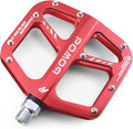 Bike Pedals 9/16" Lightweight Non-Slip Bicycle Platform Pedals - Fits Most Adult Bikes & Mountain Bikes &MTB, Road Bikes and Slip-Resistant Design