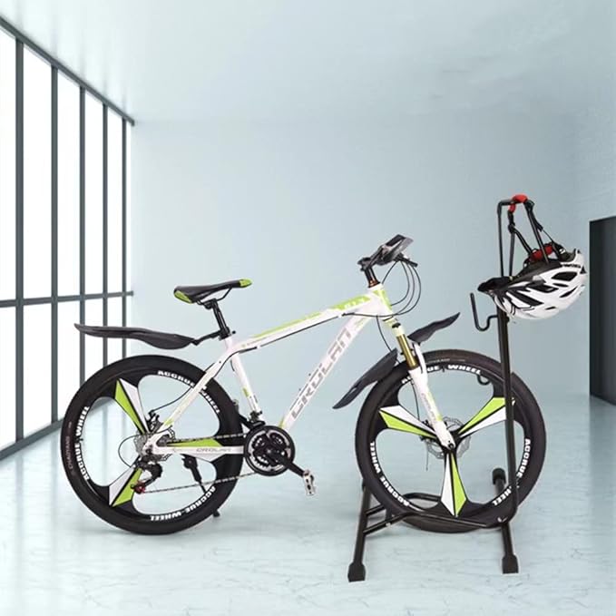 Bike Stand Floor Stand Bicycle Type Parking Rack Vertical Bracket for Bicycles, 3-in-1 Parking Maintenance and Storage Function, are Suitable for All Kinds of Mountain Bikes and Road Bikes