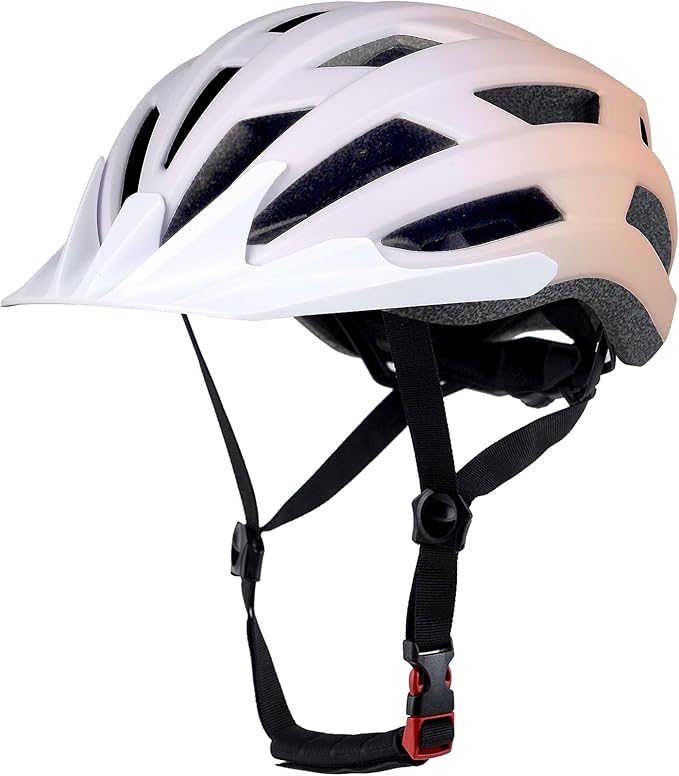Bike Helmet for Adults Women Men Youth Kids, Lightweight Mountain Road Bicycle Cycling Helmets with Adjustable Dial & Removable Visor
