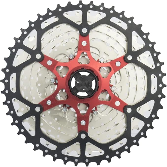 CYSKY 8/9/10/11/12-Speed Cassette 11-25T/28T/32T/34T/36T/40T/42T/46T/50T/52T Bike Sprocket Freewheel Compatible with Shimano, Sram HG Hub, Fit for Mountain Bike, Road Bike, MTB Cassette