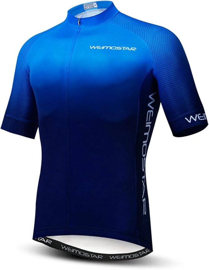 JPOJPO USA Cycling Jersey Men Road Bike Shirt Summer Biking Tops Short Sleeve Bicycle Clothes Cycle Wear Breathable