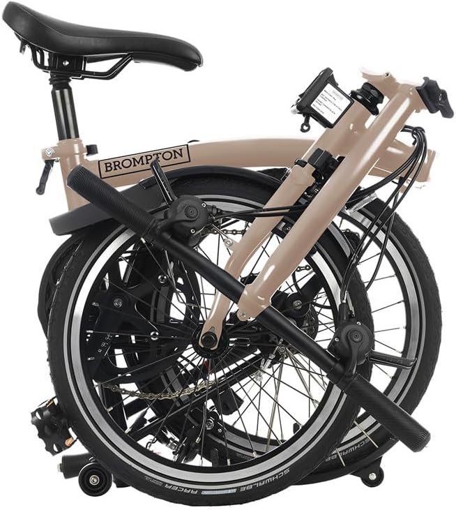Brompton Folding Commuter Bike C Line 6-Speed | Compact, Lightweight, Urban Bike for Adults