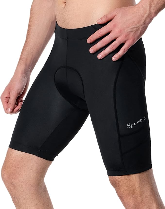Men's Cycling Shorts Padded Biking Cycle Clothes Bike Riding Pants Bicycle Mountain Bike Tights UPF 50+