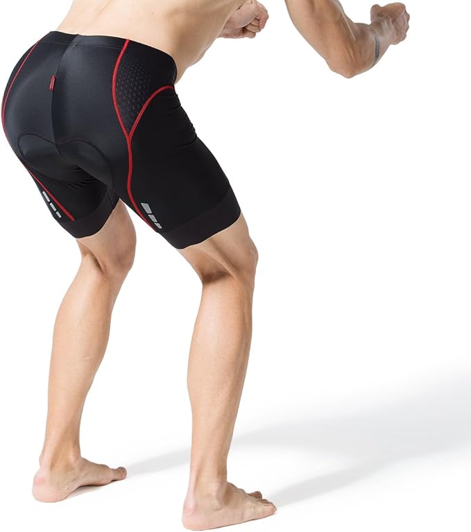 Souke Sports Men's Cycling Shorts Padded Bike Half Pants Bicycle Biking Tights