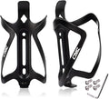 CNC Bike Water Bottle Holder, 2-Pack Bike Water Bottle Cage for Road Bike/Mountain Bike，Black
