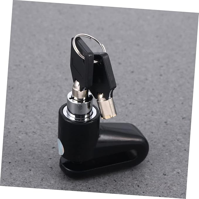 Bicycle Disc Brake Lock Motorbike Disc Lock Bicycles Motorcycle 1 Set U-Bike Key for