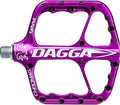 CHROMAG Dagga Unisex Adult MTB/MTB/Cycle/VAE/E-Bike Pedals, Purple, 120 x 115 mm