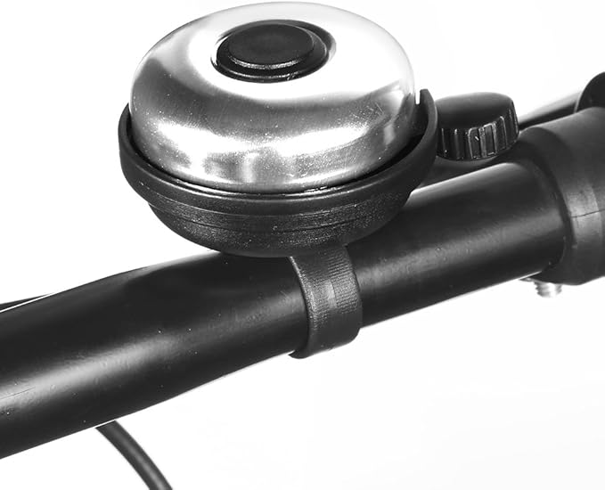 Accmor Classic Bike Bell, Aluminum Bicycle Bell, Loud Crisp Clear Sound Bicycle Bike Bell for Adults Kids
