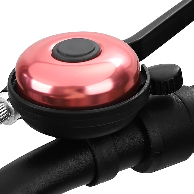 Accmor Classic Bike Bell, Aluminum Bicycle Bell, Loud Crisp Clear Sound Bicycle Bike Bell for Adults Kids