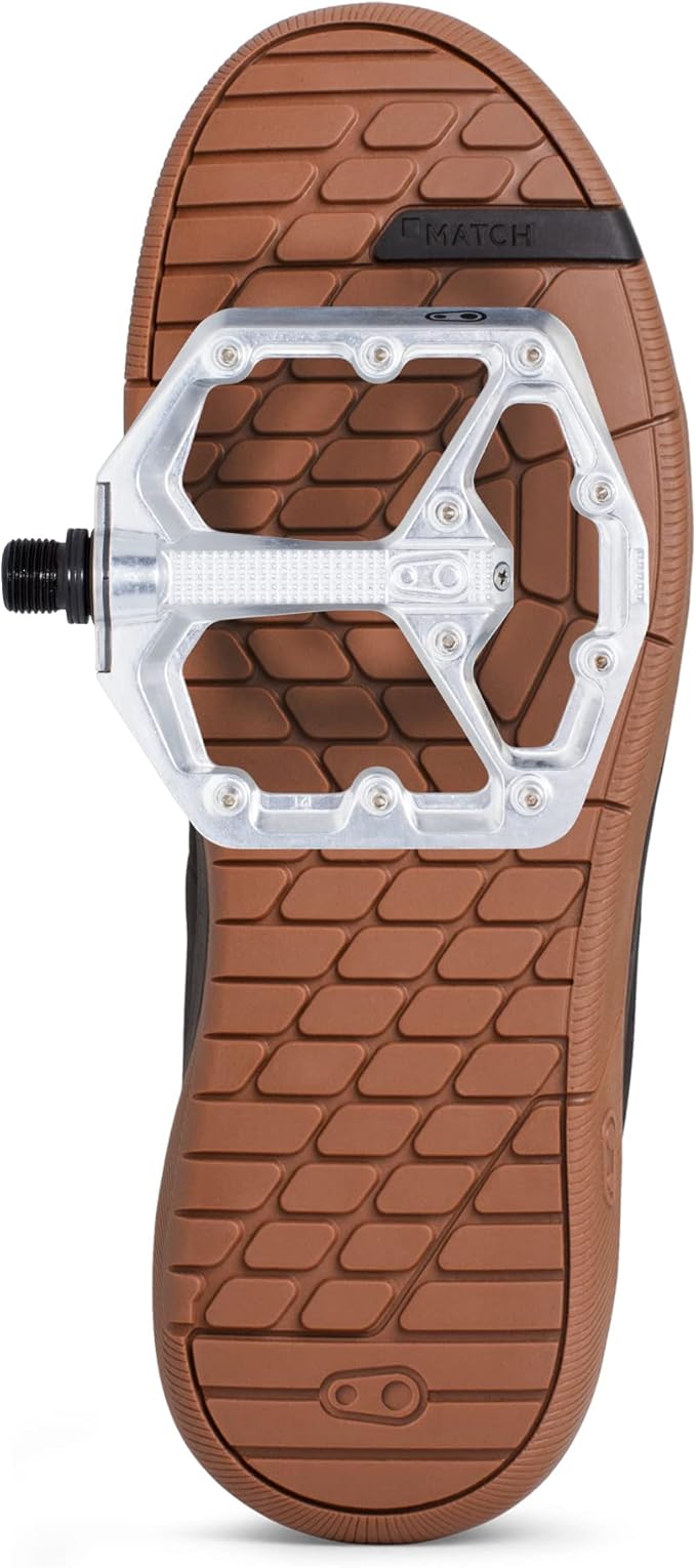 Crankbrothers Stamp Flat MTB Pedals - Size-Specific, Lightweight, Versatile, Durable Bike Pedals