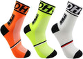 Libar Men's Cycling Socks Unisex Breathable Sports Running Trekking Athletic Basketball Socks