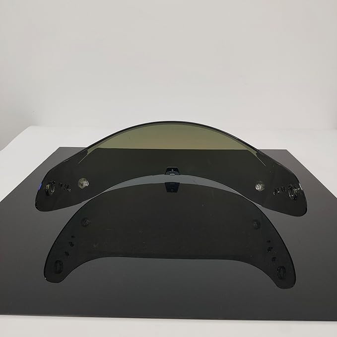 T520 Motorcycle Helmet Visor Replacement Compatible with Scorpion EXO T520/R1 Air/ST1400 UV Protection Anti-Scratch (Rainbow-For Day)