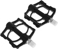 BESPORTBLE 1pair Folding Bike Pedals Aluminum Alloy Compact and Portable Design Easy Installation Versatile for Mountain and City Cycling Non Slip Wide Flat Footrests
