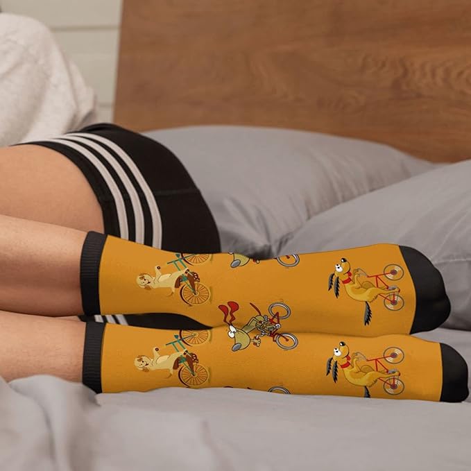 Novelty Crew Socks Crazy Socks For Women & Men