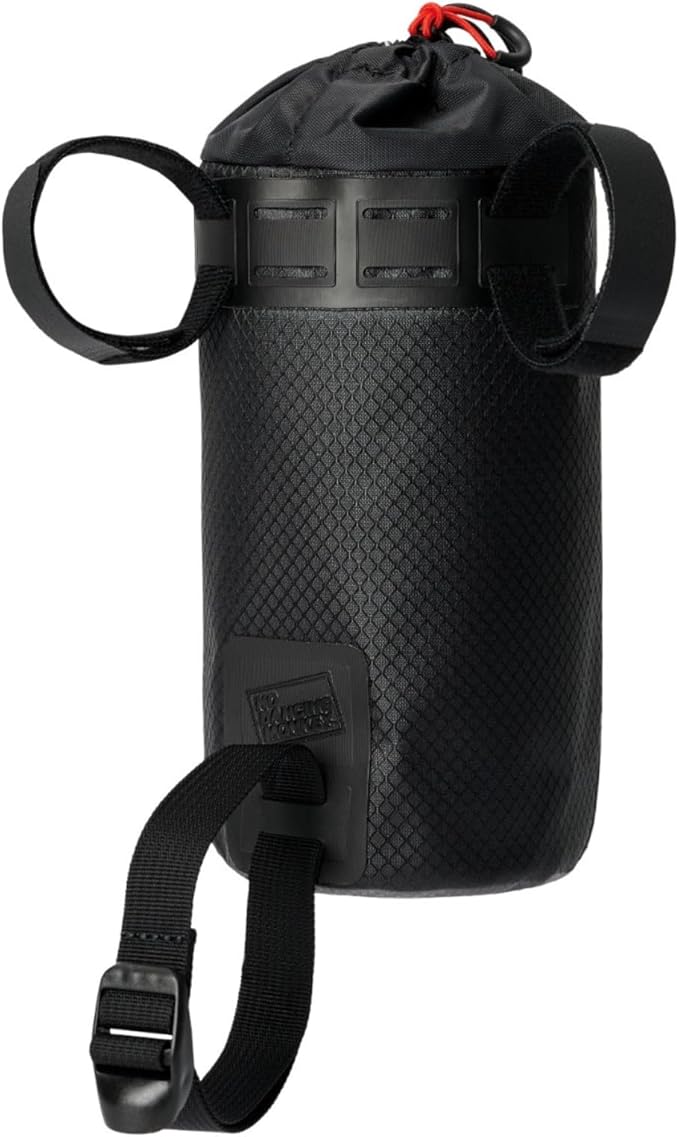 USWE Food Pouch Bikepacking Bag, Handlebar Bag Lightweight Waterproof Front Frame Water Bottle Holder and Snacks Bag 1.4L Capacity, For Racing, MTB, E-MTB, Gravel, Road Mountain Bicycle
