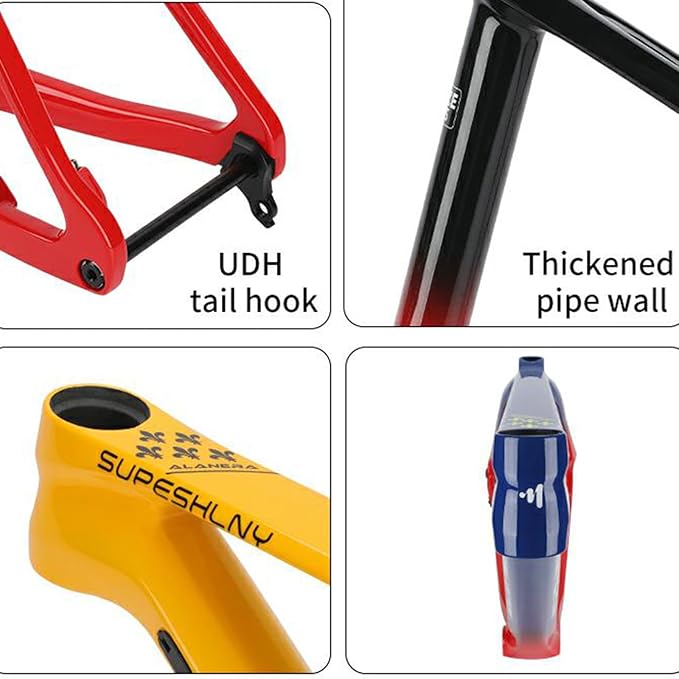 29er Mountain Bikes Frame XS/S/M/L Carbon Disc Brake MTB Frame 12 * 148mm Boost Thru Axle Frame Internal Routing