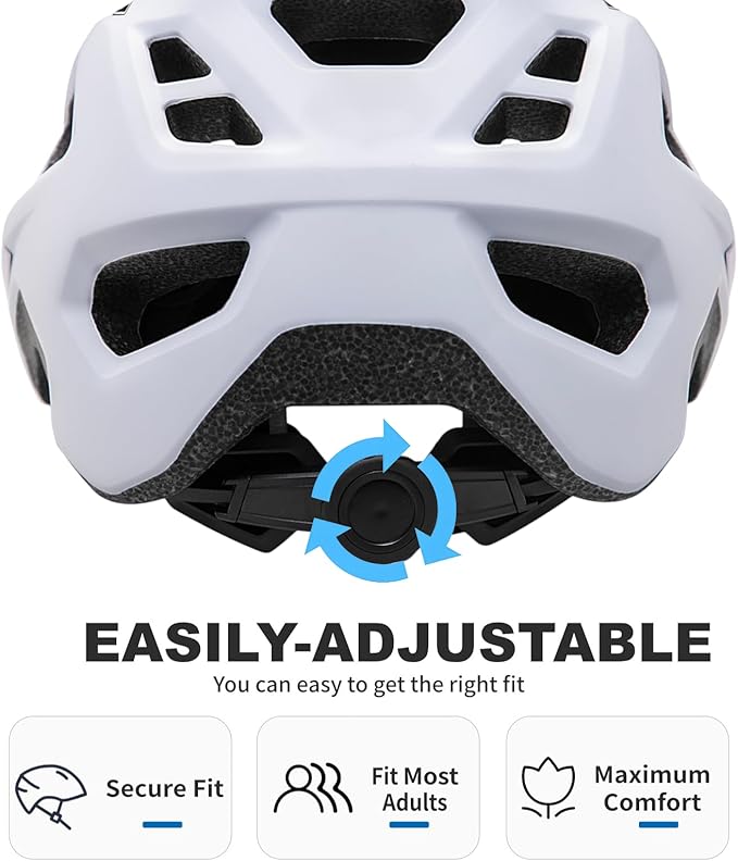 BATFOX NTA 8776 E-Bike & Mountain Bike Helmet for Adults Youth, E-MTB Cycling Helmet for Men Women (52-60CM)