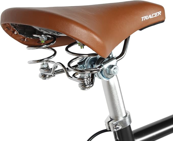 Tracer Osaka Hybrid Bikes, Steel Frame, Shimano Nexus Inter 3/7 Speed, Brown Seat Brown Grips, Road Bike, City Bike, Multiple Colors