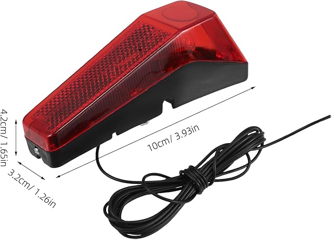 Housoutil Bicycle Light Kit Front and Rear LED Turn Lights Rechargeable Bike Headlight Taillight Set for Night Riding and Dirt Bikes Accessories