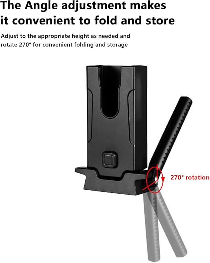 Bike Crank Kickstand, Stable Upright Positioner, Pedal Support for Bike Parking, Adjustable Bicycle Kickstand for Mountain, Urban, Commuting, Trail Riding, Touring, Garage Storage and Travel