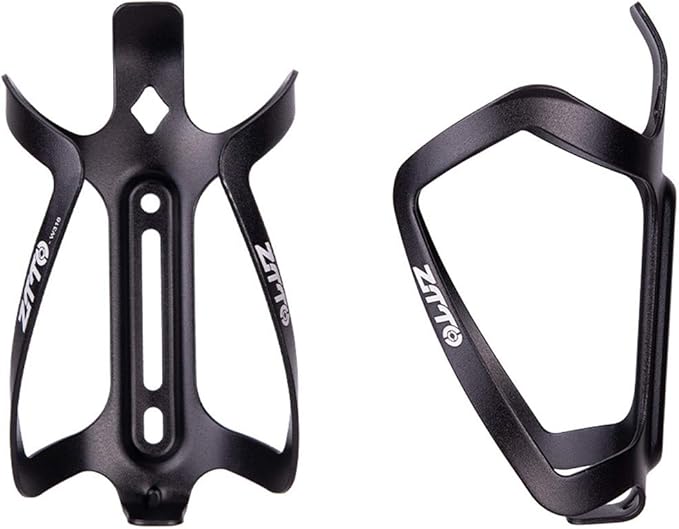 ThinkTop Bike Water Bottle Cage, Lightweight and Strong Bicycle Water Bottle Holder Adjustable, Aluminum Alloy Bike Bottle Holder for Road Mountain Bikes Cycling