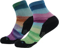 HUSO Unisex Digital Printed Athletic Quarter Running Socks 2,3,4,6,11 Pairs